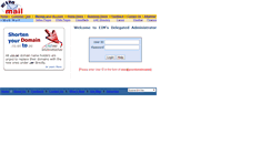 Desktop Screenshot of console.ecompany.ae